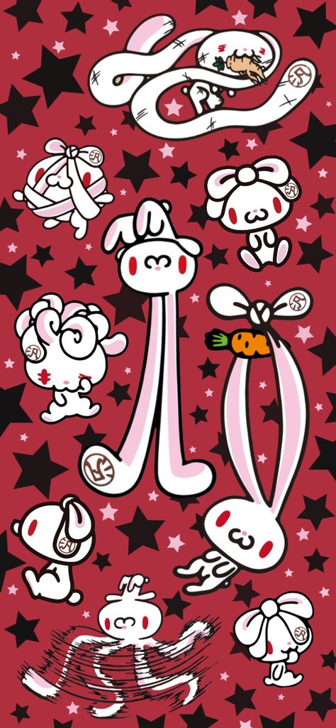 Gloomy Bear And Bunny, Gloomy Bear Iphone Wallpaper, Kawaii Emo Wallpaper, Yami Kawaii Background, Gloomy Pfp Bear, Black Gloomy Bear Wallpaper, Hanyo Usagi Wallpaper, Gloomy Bear Lockscreen, Gloomy Bear Homescreen