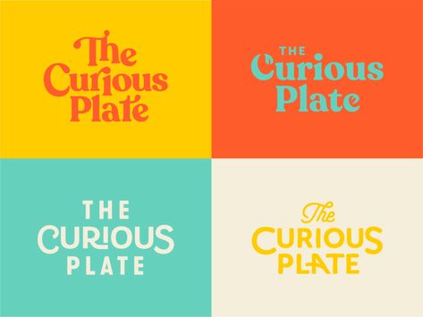 Food Blogger Typography by Joe Hansen for Gardner Design on Dribbble Food Typography Design, Grocery Logo, Food Colors Palette, Food Brand Logos, Food Font, Food Typography, Blogger Logo, Elegant Food, Food Branding