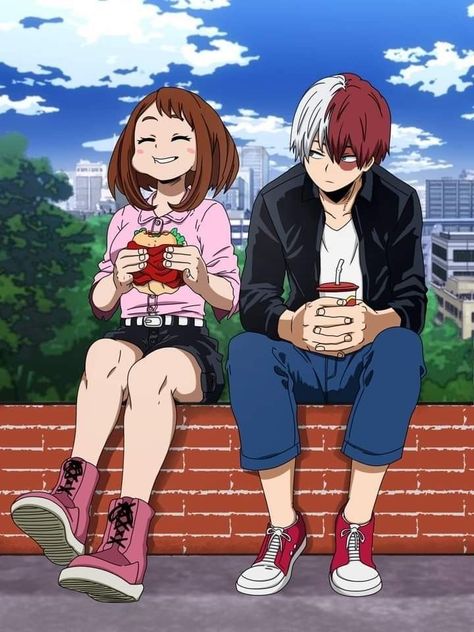 Bakugou And Uraraka, Mha Screencaps, Mha Art, New Retro Wave, Mha Dr, Mha Oc, Ochako Uraraka, Boku No Hero Academia Funny, Anime Screenshots