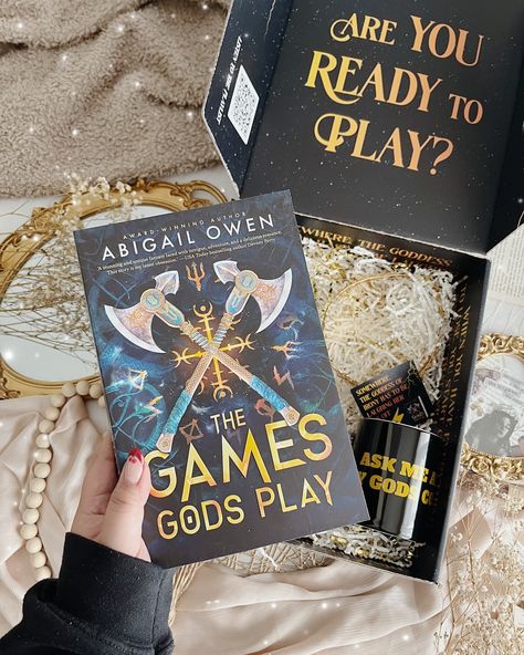 morning friends! ♡ i was tidying up the other day and realised that i hadn’t posted any proper pics of this incredible box on my feed yet - something that needs to be fixed IMMEDIATELY 💅🏼 this is an insane pr package of the games gods play by @abigailowenauthor very kindly sent by the lovely @harlequinaus @harpercollinsaustralia - thank you SO much again for sending this to me!! ❤️❤️ i picked this up last night and guys i am absolutely EATING THIS UP so far!!! so excited to share all my t... The Games Gods Play Book, The Games Gods Play Fanart, The Games Gods Play, Books Ive Read, Pr Package, The Crucible, House Wife, Morning Friends, Play Book