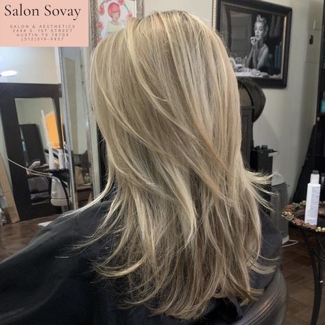 Blonde Highlights With Layers, Partial Blonde Highlights, Blonde Layered Hair, Partial Highlights, Summer Blonde Hair, Haircuts For Long Hair With Layers, Layered Haircuts For Medium Hair, Hairstyles For Layered Hair, Blonde Hair Inspiration