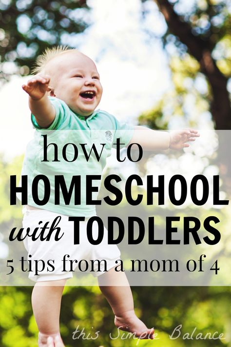 Homeschooling with toddlers is NOT for the faint of heart. Get 5 tips for making it work! #homeschool Preschool Rules, Relaxed Homeschooling, How To Homeschool, Homeschooling Tips, Tips For Moms, Toddler Homeschool, Homeschool Tips, Homeschool Education, Homeschool Inspiration