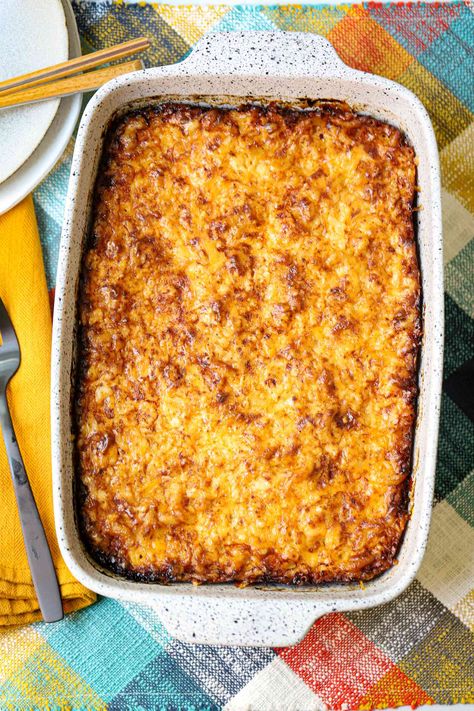 Macaroni Pie Trinidadian, Macaroni Pie Recipe, Scalloped Corn Casserole, Scalloped Corn, Macaroni Pie, Butter Crackers, Macaroni N Cheese Recipe, Baked Macaroni, Corn Casserole