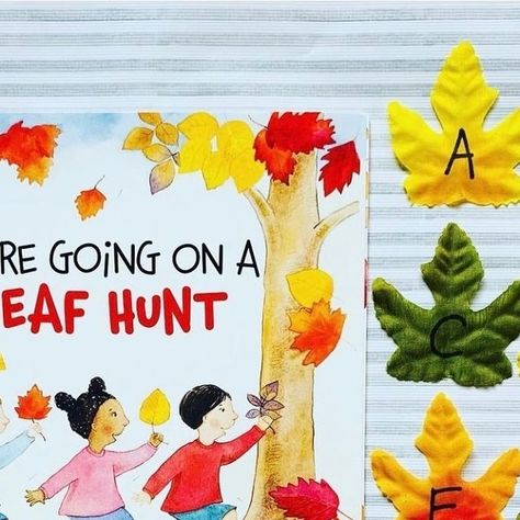 Leaf Hunt, Prek Literacy, Write Letters, Preschool Letters, Becoming A Teacher, Toddler Learning Activities, Toddler Learning, Autumn Activities, Working With Children