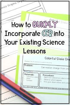 Cer Science, Claim Evidence Reasoning, Writing Examples, Middle School Science Classroom, Better Writing, Middle School Science Teacher, 7th Grade Science, Science Skills, 8th Grade Science