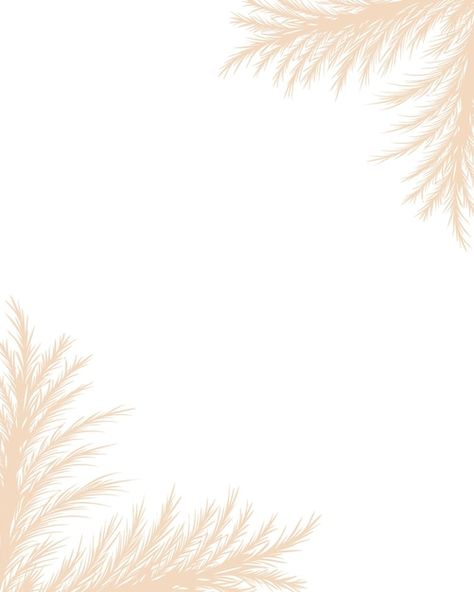 Vecteur herbe de pampa sèche conception ... | Premium Vector #Freepik #vector #carte-floral #pampa #fond-invitation #floral-border Invitation Floral, Floral Border, Pampas Grass, Premium Vector, Birthday, Floral