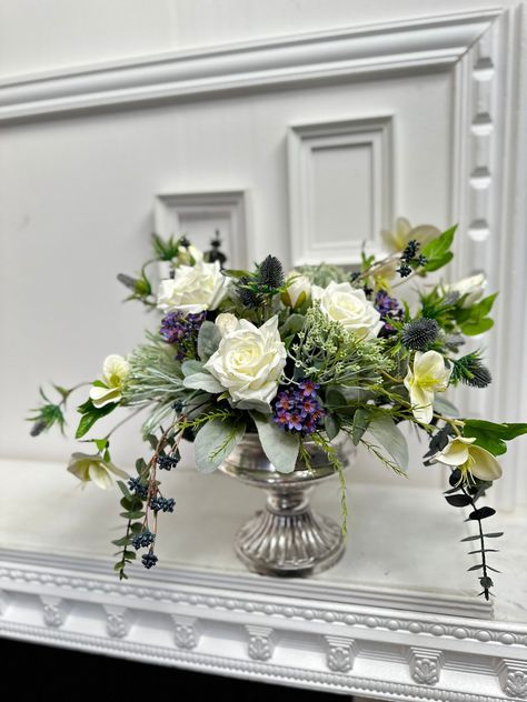 Faux floral arrangement