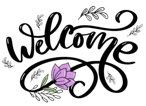 Lettering Borders, Welcome Font, Welcome Back Letter, Welcome Quotes, Welcome Words, Alfabet Font, Welcome Pictures, Welcome Images, Banner Drawing