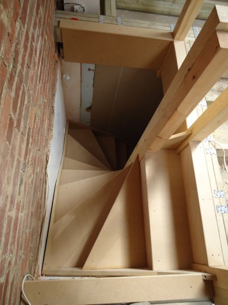 Recent domestic building jobs in pictures – Building expertise for domestic and commercial projects Loft Steps, Loft Conversion Stairs, Loft Staircase, Attic Staircase, Attic Renovation Ideas, Attic Loft, Loft Stairs, Small Attic, Attic Conversion