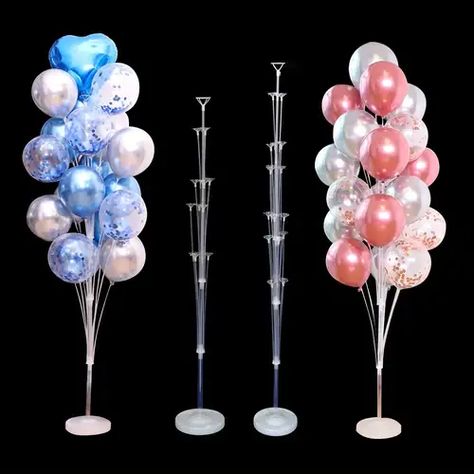 Birthday Balloon Stand, Party Ballons, Balloon Accessories, Balloon Stand, Balloon Tree, Balloon Tower, Deco Ballon, Transparent Balloons, Balloon Stands