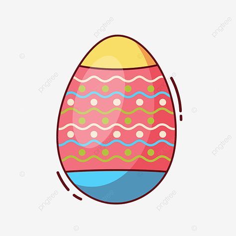 Easter Egg Cartoon, Cute Easter Eggs, Egg Cartoon, Colour Png, Telur Ayam, Rabbit Png, Easter Backgrounds, Color Png, Bunny Ears Headband