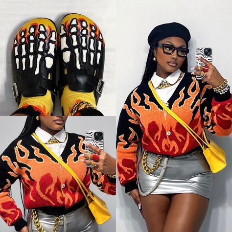 Fire Outfits Black Women, Classy Winter Outfits, Stylish Summer Outfits, Swag Outfits For Girls, Treasure Box, Cute Comfy Outfits, Streetwear Fashion Women, Cute Swag Outfits