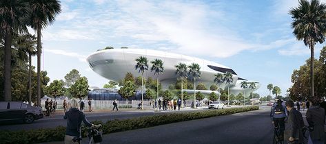 MAD Architects' George Lucas Museum Officially Brings "The Force" to LA   #Architecturefilms #art #California #Film #FilmIndustry #FilmsAndArchitecture #FrankGehry #GeorgeLucasMuseum #Hollywood #HollywoodFilmIndustry #JenStark #LosAngeles #LucasMuseum #LucasMuseumofNarrativeArt #MADArchitects #Music #starwars #technology Lucas Museum, Narrative Art, Mad Architects, John Lautner, Frank Gehry, New Museum, George Lucas, San Diego Comic Con, Pierre Auguste Renoir