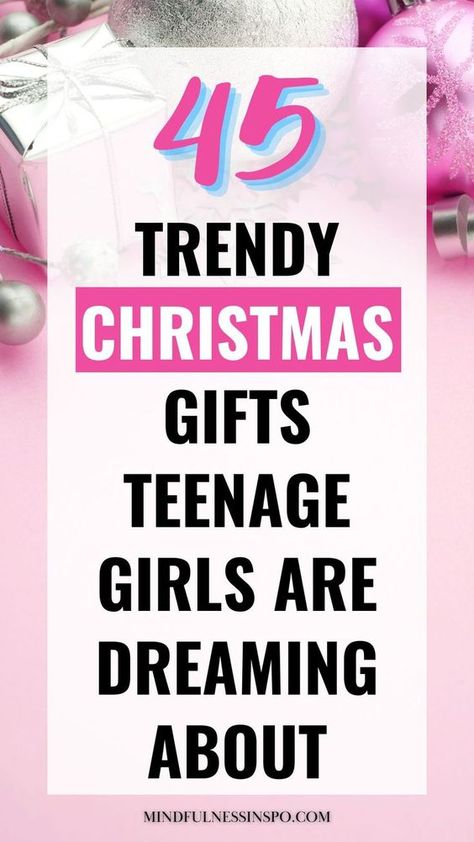 Teen Christmas Wishlist, Teen Christmas Party, Teen Gift Guide, Teenager Birthday Gifts, Trendy Christmas Gifts, Girls Xmas Gifts, Christmas Gifts For Teenagers, Mom Christmas Gifts, Gifts For Teenage Girls