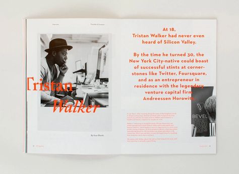 Typography That Works: Classic Fonts That Will Never Let You Down — Caslon Magazine Typographic Layout, 잡지 레이아웃, Pub Design, Book And Magazine Design, Magazine Layout Design, Brochure Layout, Design Editorial, Publication Design, Print Layout