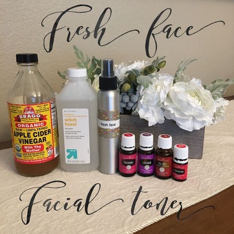 Essential Oil Toner, Princess Tips, Apple Cider Vinegar Acne, Face Diy, Diy Face Moisturizer, Spiritual Connections, Witch Hazel Toner, Essential Oils For Face, Ayurvedic Massage