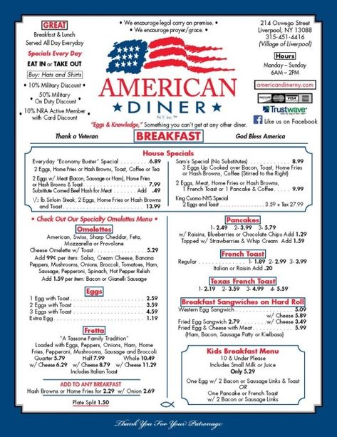 "American Diner" Breakfast Skillet - Lavender and Lovage Diner Menu 50's, Pops Diner, Diner Breakfast, Classic American Diner, Breakfast Skillet Recipes, Posters Advertising, Diner Aesthetic, Diner Food, Diner Menu