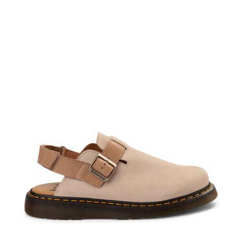 Dr. Martens Jorge II Mule - Parchment Dr Martens Jorge Ii, Dr Martens Jorge, Slingback Mules, Trendy Shoes Sneakers, School Fits, Shoe Closet, Goodyear Welt, Trendy Shoes, Shoe Size Chart