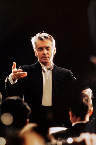 Herbert von Karajan. Johannes Brahms, Orchestra Conductor, Herbert Von Karajan, Leonard Bernstein, A Night At The Opera, Classical Musicians, Music Student, Classic Music, French Horn