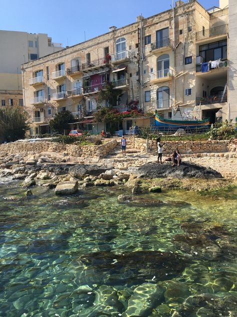 Malta Girls, Malta Sliema, Malta Beaches, How Far Ill Go, Malta Gozo, Malta Travel, Malta Island, Italy Summer, World Pictures