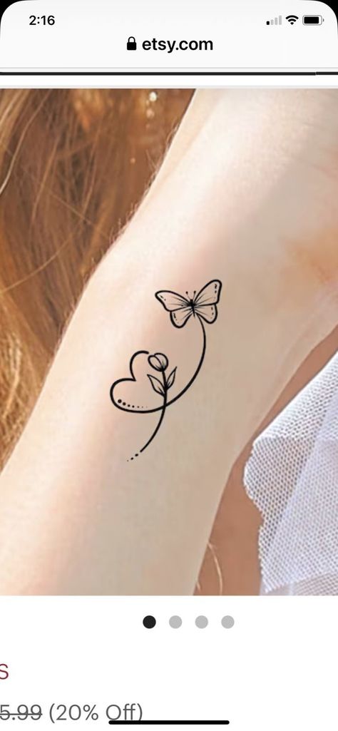 3kids Tattoo Ideas, Small Matching Tattoos For Grandma And Granddaughter, Small Butterfly Tattoo On Wrist, April Tattoos, Wing Tattoos On Wrist, Small Flower Tattoos For Women, Wrap Around Wrist Tattoos, Delicate Tattoos For Women, Butterfly Wrist Tattoo