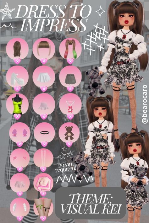 Dti Outfits Visual Kei, Dti Roblox Kawaii Outfit, Visual Kei Dress To Impress No Vip, Dti Theme Visual Kei, Visual Kei Dress To Impress Outfit, Dress To Impress Theme Visual Kei, Visual Kei Outfit Dress To Impress, Dti Visual Kei Outfit Ideas, Dress To Impress Theme Pastel Goth