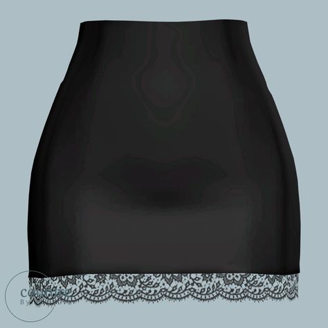 Couture Lace mini skirt N91 - The Sims 4 Create a Sim - CurseForge Sims 4 Cc Black Mini Skirt, Sims 4 Cc Mini Skirt, Sims 4 Mini Skirt, Sims 4 Skirt, Pretty Sims, Couture Skirts, Lace Mini Skirt, Clothes Cc, Best Mods