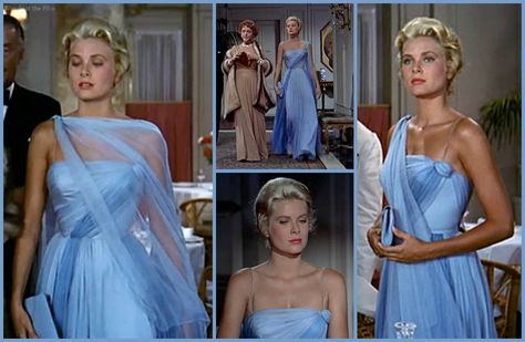 Grace Kelly - "To Catch a Thief", 1955 Grace Kelly Style, To Catch A Thief, Princess Grace Kelly, Iconic Dresses, Movie Fashion, Princess Grace, Beauty Dress, Mode Inspo, Grace Kelly