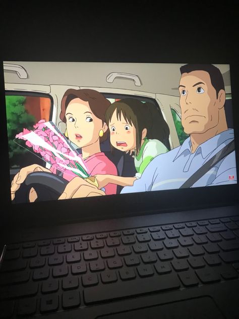 Watching Cartoons Aesthetic, Movie Marathon Aesthetic Laptop, Watching Anime On Laptop, Anime Watching Tv Aesthetic, Anime On Laptop Aesthetic, Watching Studio Ghibli Aesthetic, Watching Naruto On Laptop, Watching Studio Ghibli On Laptop, Laptop Aesthetic