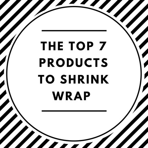 To help you decide whether shrink wrap will suit your packaging needs, we’ve compiled a list of the top 7 products to shrink wrap. Wrap Clothes, Heat Shrink Wrap, Heat Shrink, Shrink Wrap, The Top, Heat, Packaging, Clothes