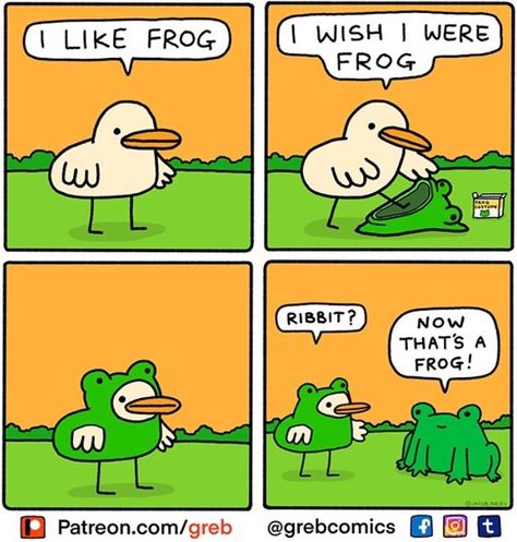 Frog Comic, Funny Animal Images, Cute Iphone Wallpaper Tumblr, Frog Pictures, Cute Animal Memes, Sarcastic Jokes, Cute Funny Cartoons, Funny Pix, Funny Frogs