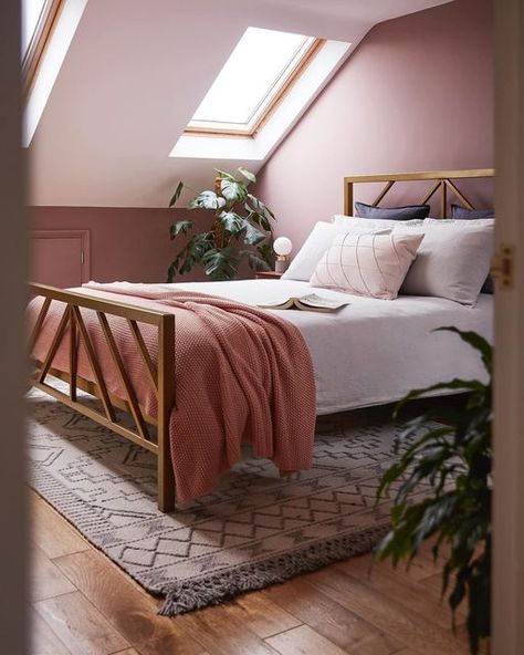 Farrow & Ball on Instagram: "Pink might be a classic choice for Valentine’s Day, but in this beautiful bedroom, it feels fresh and contemporary. Take your inspiration from @vincent_the_house's rosy room and prepare to fall in love with your space all over again. Featuring #SulkingRoomPink #FarrowandBall #ValentinesDay"