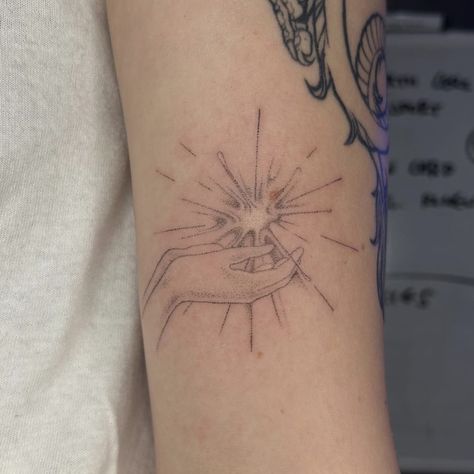 Ghibli Tattoo, Funky Tattoos, Light Tattoo, Handpoke Tattoo, Tattoo Now, Cute Little Tattoos, Spiritual Tattoos, Dainty Tattoos, Subtle Tattoos