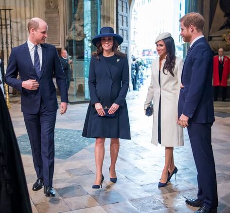 Why Meghan Markle probably won't ask Kate Middleton and William to be baby's Godparents - Mirror Online Kate Middleton Commonwealth Day, Crombie Coat, Commonwealth Day, Duchesse Kate, Prince William Et Kate, Herzogin Von Cambridge, Prince Harry Et Meghan, Duchesse Catherine, Prins William