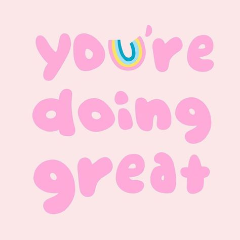 Grace Quotes, You're Doing Great, Instagram Illustration, Hand Lettering Inspiration, Color Quotes, Keep Moving Forward, Happy Words, Keep Moving, Happy Thoughts