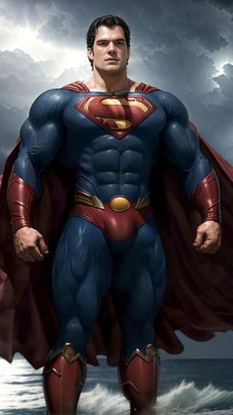 Superman Muscle, Henry Superman, Dc Comics Vs Marvel, Superman Gifts, Superman X Batman, Superman Artwork, Superman X, Supergirl Superman, Marvel And Dc Characters