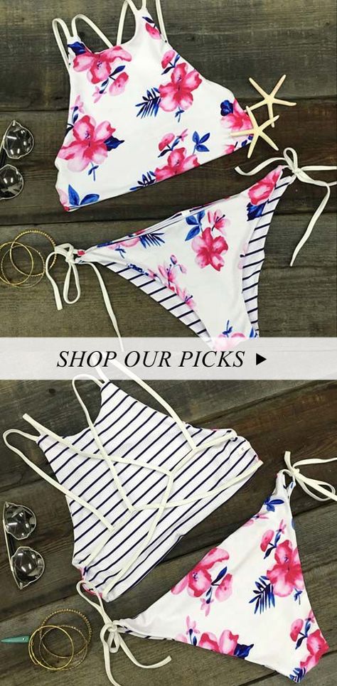 Go ahead, take the floral. Only $19.99! Looking for affordable places to shop for cozy and stylish fashion? CUPSHE.COM has picked amazing items up  for you~ Lingerie Petite, I Need Vitamin Sea, Cute Bathing Suits, Swim Suits, Cute Swimsuits, Summer Suits, Swim Wear, Maxi Skirts, Mode Inspiration