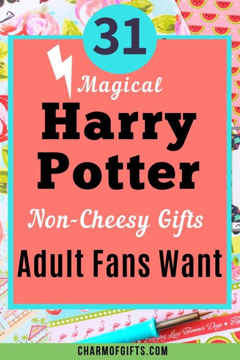 Gift For Harry Potter Fan, Harry Potter Crafts Adults, Harry Potter Gift Basket, Diy Bookmark Ideas, Harry Potter Presents, Harry Potter Themed Gifts, Harry Potter Diy Crafts, Harry Potter Teachers, Harry Potter Christmas Gifts