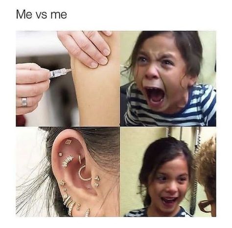 Cute Piercings, Relatable Post Funny, Very Funny Pictures, Real Funny Jokes, Really Funny Pictures, Really Funny Memes, Just Girly Things, Funny Facts, Maquillaje De Ojos