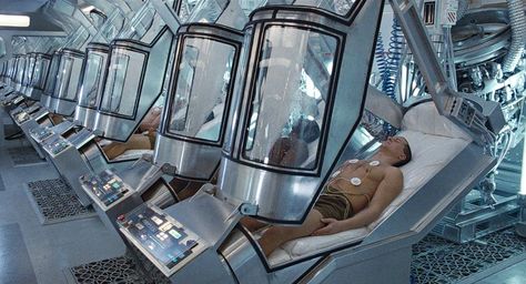 Aliens (1986, Production Design: Peter Lamont) Uss Sulaco, Aliens 1986, Suspended Animation, Science Fact, Spaceship Interior, Emerging Technology, Futuristic Technology, Future Technology, Space Station