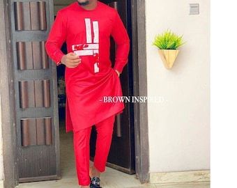 Mens Wedding Suit, Senator Styles For Men, Groomsmen Outfit, Wedding Guest Suits, Dashiki Outfit, Senator Styles, Grooms Attire, Suit Prom, Costume Africain