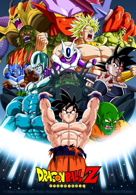 Goku and the Enemies of Films by SrMoro on @DeviantArt Goku Vs Beerus, Dbz Movie, Image Dbz, Goku Vs, Dragon Ball Super Goku, Dbz Art, Dragon Balls, Dragon Ball Wallpapers, Dragon Ball Goku