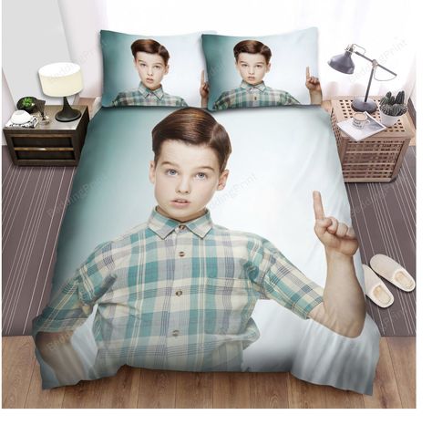 Free Motion Pattern, Young Sheldon, Sheldon Cooper, Bedding Duvet, Poster Bed, Movies 2017, Personalized Bedding, Custom Bedding, Quilt Set