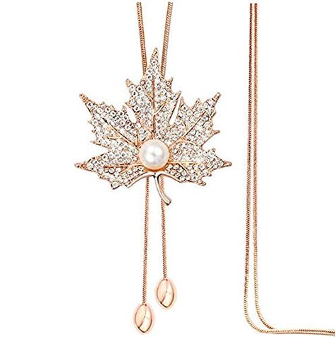 Popmode Gold Plated Maple Leaf Design Pearl and Rhineston... https://www.amazon.in/dp/B07BB16VJX/ref=cm_sw_r_pi_dp_U_x_.HzTCbS3GG46B Maple Leaf Necklace, Extra Long Necklace, Necklace Chain Types, Chain Necklace Gold, Long Chain Necklace, Sweater Chain, Leaf Jewelry, Summer Necklace, Long Sweater