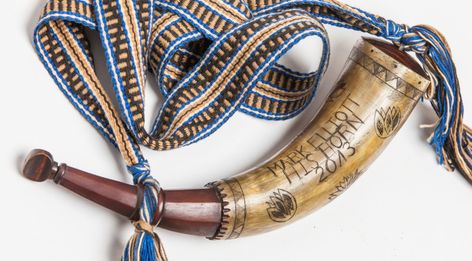 Late Colonial Powder Horn – Mark Elliott