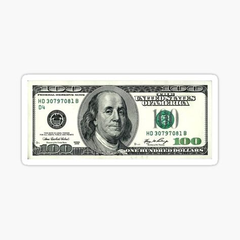 Dollar Png, Hundred Dollar Bills, Two Dollar Bill, Money Stickers Dollar Bills, Casino Tattoo, 100 Dollar Bill, Ben Franklin, Dollar Bill, Bank Notes