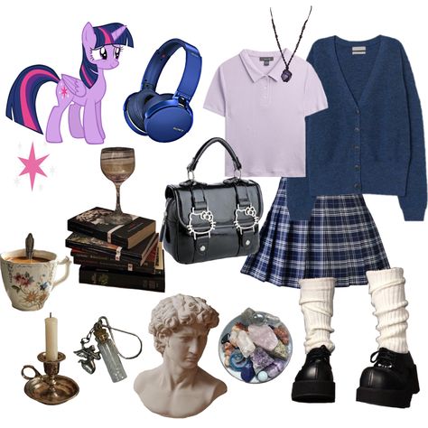 Twilight Sparkle Outfit Ideas, Twighlight Sparkle Cosplay, Rainbow Dash Inspired Outfits, Twilight Sparkle Inspired Outfits, Mlp Outfit Ideas, Twilight Sparkle Outfits, Mlp Inspired Outfits, My Little Pony Outfits, Twilight Sparkle Cosplay