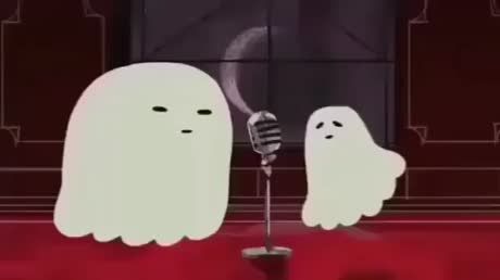 Ghost duet Ghost Duet, Louie Zong, Video X, The Supernatural, Cute Ghost, Funny Cartoons, Best Funny Pictures, 귀여운 동물, Choir