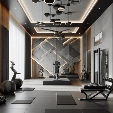 Transform your home gym with sleek, modern equipment and minimalist decor. Perfect for a stylish and efficient workout space. #SleekDesign #ModernFitness #MinimalistGym #HomeWorkout #FitStyle Gym Designs, Small Home Gym Ideas, Back Strength, Small Home Gym, Efficient Workout, Gym Interior, Workout Space, Home Gym Design, Gym Ideas