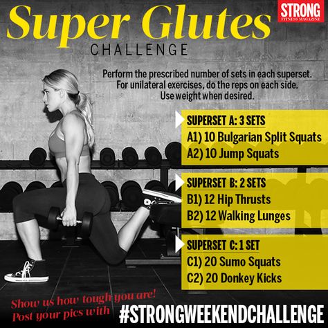 Superset glutes workout Glutes Challenge, Glute Challenge, Christmas Abbott, Workout Log, Crossfit Workouts, Lower Body Workout, Quick Workout, Glutes Workout, Leg Workout